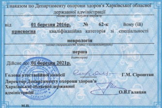 зыкина квалификация