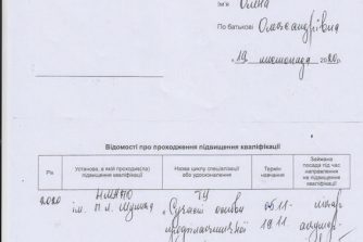 орлова сертификат