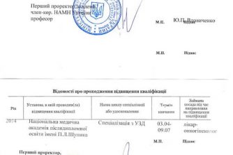 сертифікат Деньгуб