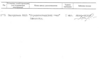 Лузан Павло сертификат