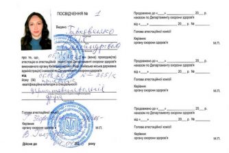 Гаркавенко Юля сертифікат