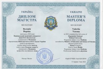 Ворона Валерія Костянтинівна