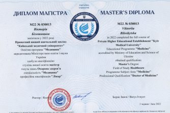 Білошицька Вікторія Миколаївна