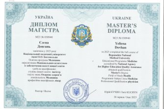 Довгань Єлєна Ігорівна