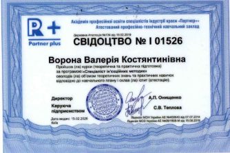 Ворона Валерія Костянтинівна