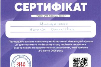 Цилицинська Наталія Олексіівна