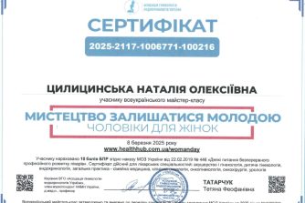 Цилицинська Наталія Олексіівна