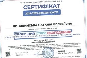 Цилицинська Наталія Олексіівна