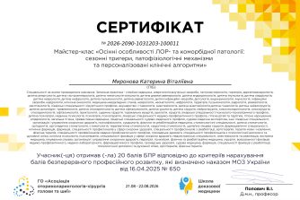 Миронова Катерина Віталіївна