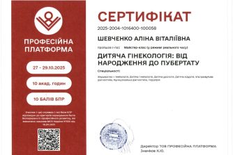 Шевченко Аліна Віталіївна