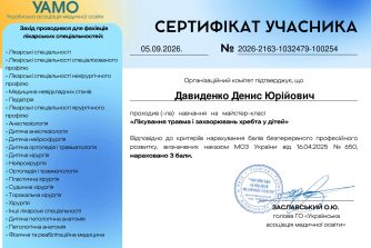 Давиденко Денис Юрійович